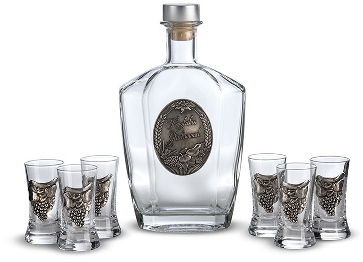 Комплект за аперитив с надпис HOCH – изображение-1