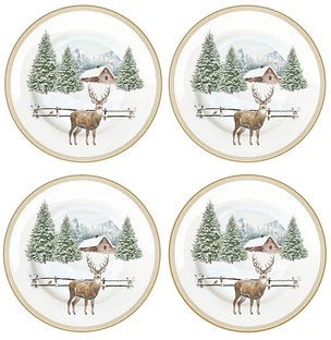 Десертни чинии WHITE FOREST – изображение-1