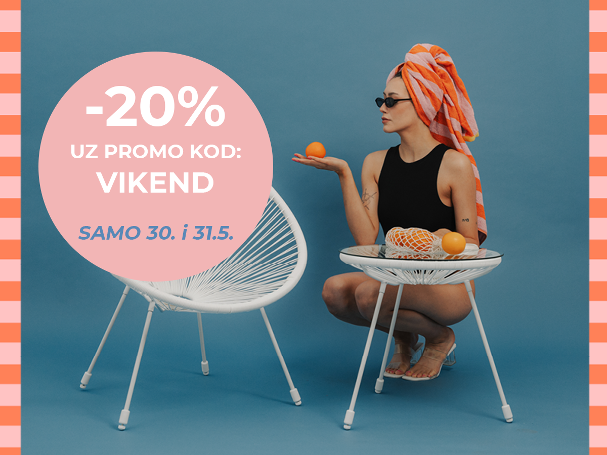 Blitz vikend akcija -20%.