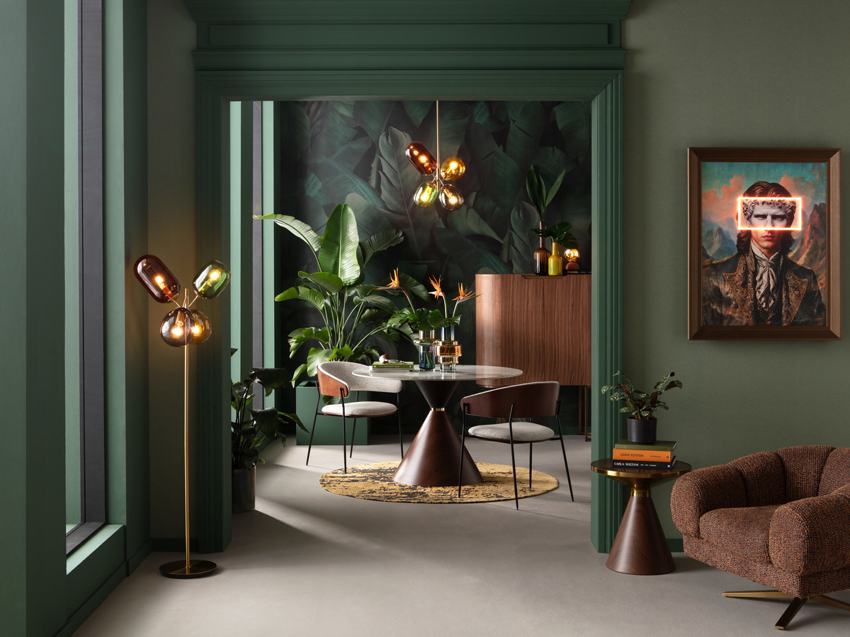 Stilingas Interjeras su „Wood Elegance“.