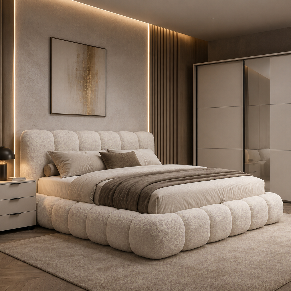 Тип боксспринг легло Teddy 160X200 с механизъм – изображение-1
