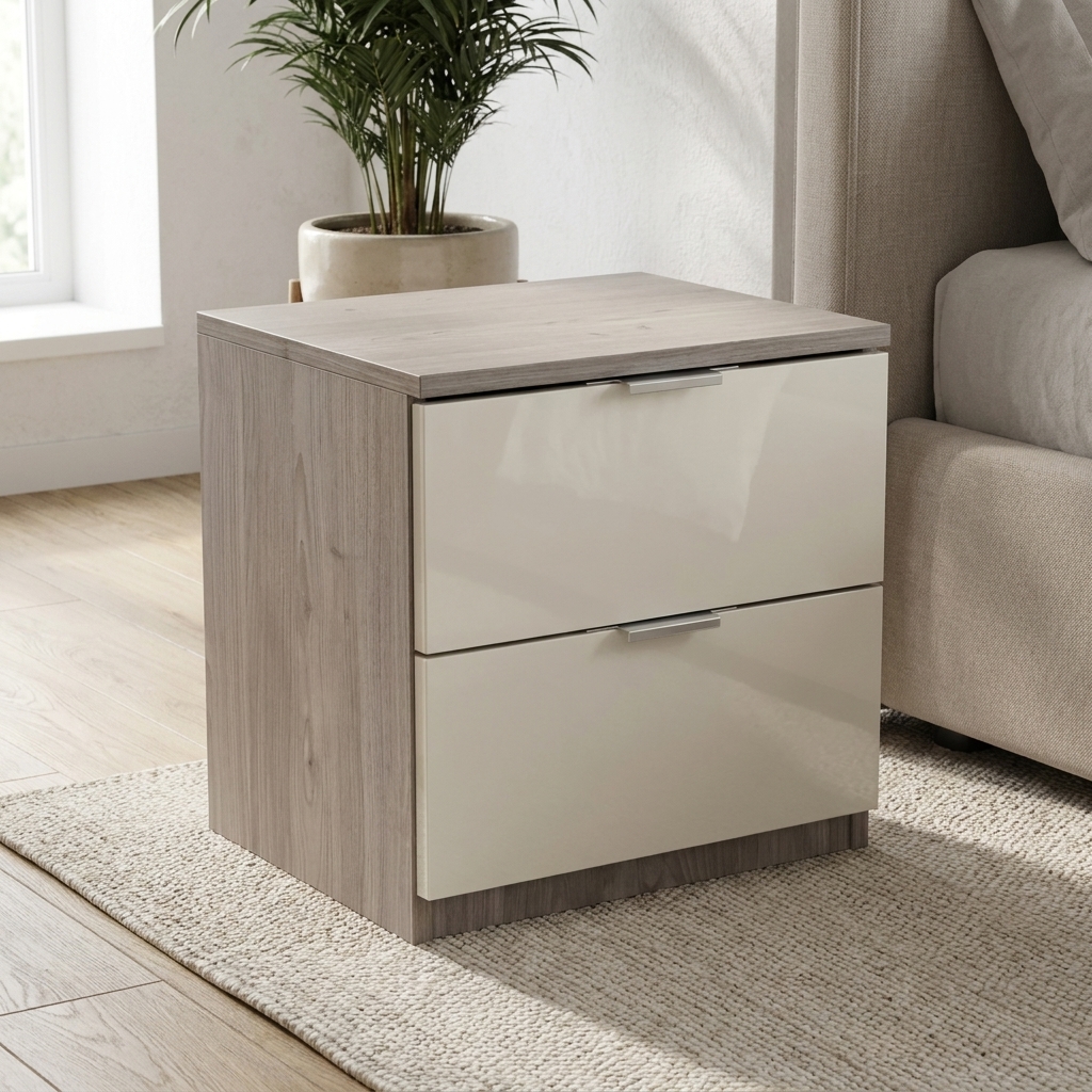 Нощно шкафче 2F ELEGANCE N360456 – изображение-1