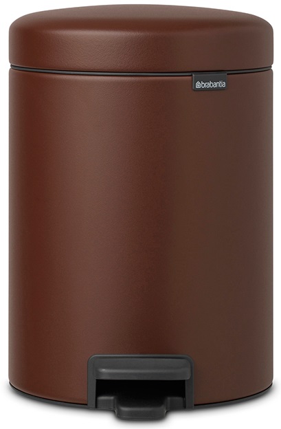 Кош за отпадъци 20л NewIcon Mineral Cosy Brown – изображение-1