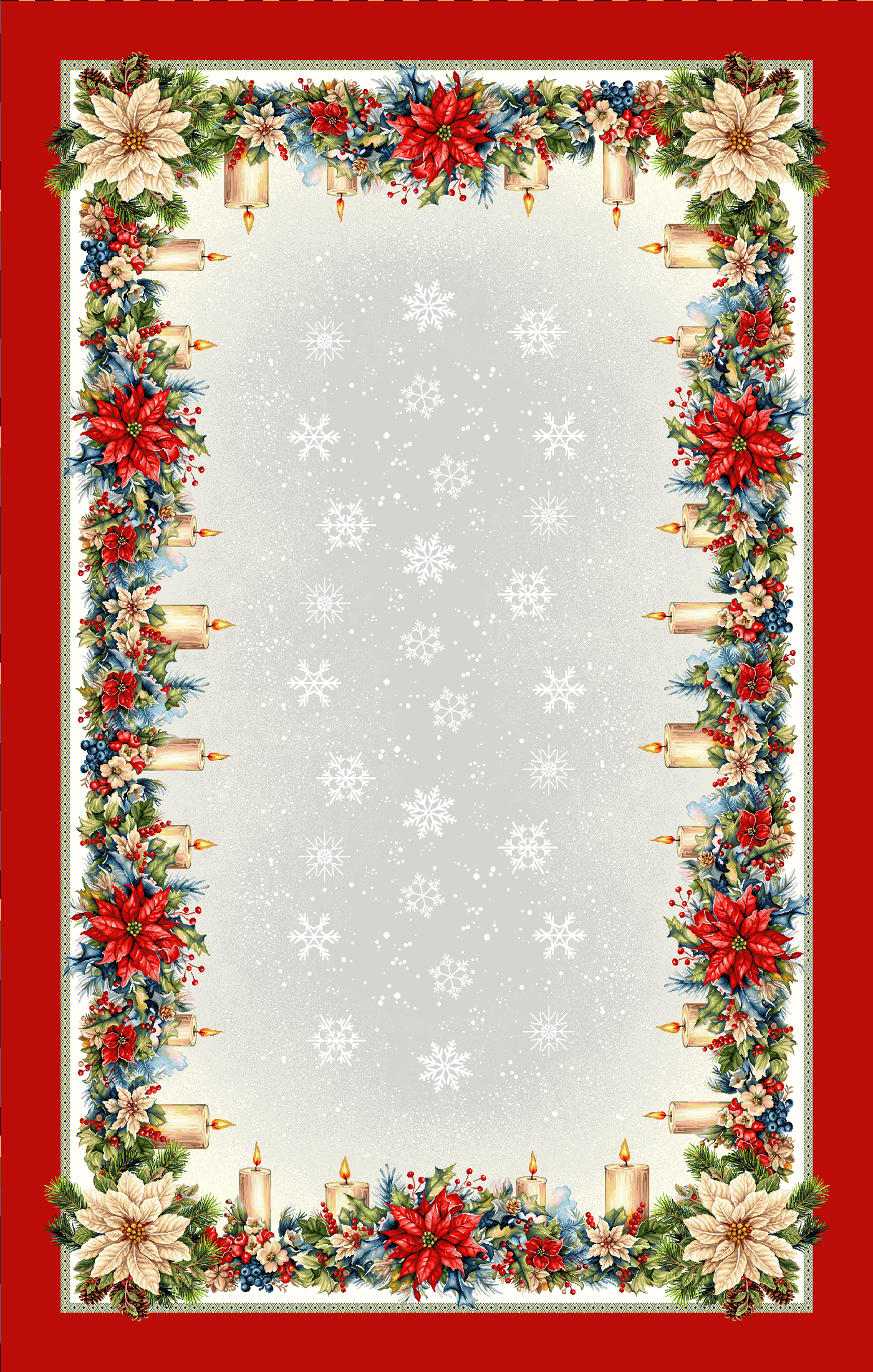 Коледна покривка за маса CATALINA 135х235 см – изображение-1