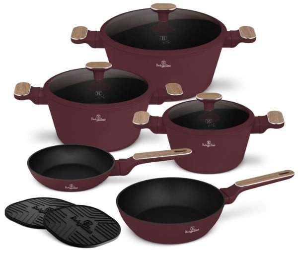 Комплект съдове за готвене Leonardo Nordic Collection - 10 части – изображение-1