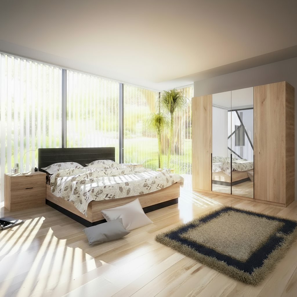 Модулно обзавеждане за спалня BROOKLYN 3 – изображение-1