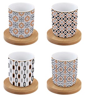 Комплект чаши за кафе GEOETHNIC 110 мл – изображение-1