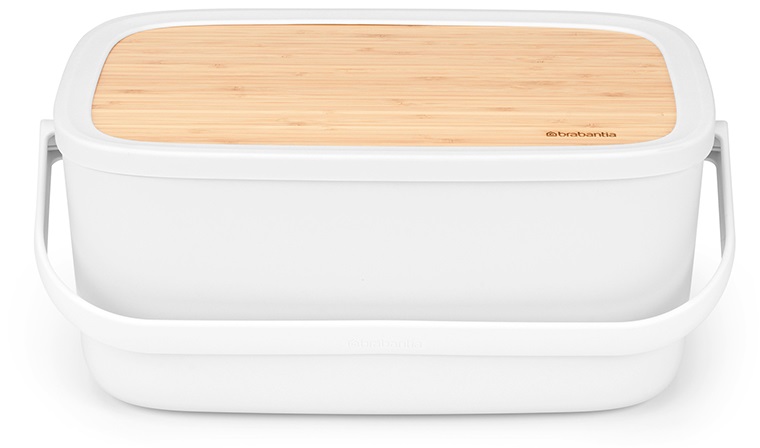 Кутия за хляб с дръжкa Tasty+ Light Grey – изображение-1