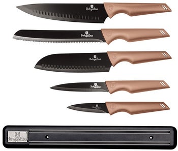 Комплект ножове Metallic Line Rose Gold Edition - 6 части – изображение-1