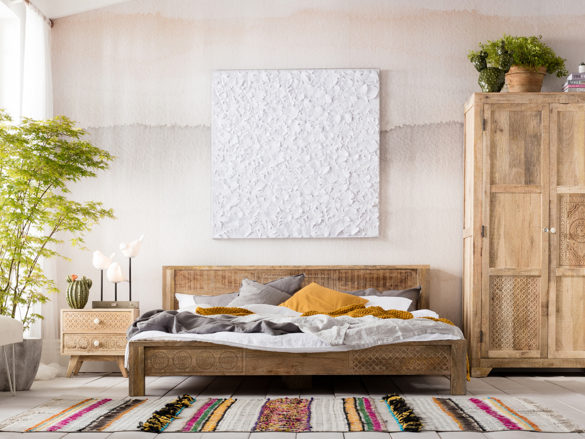 Wooden Beds.