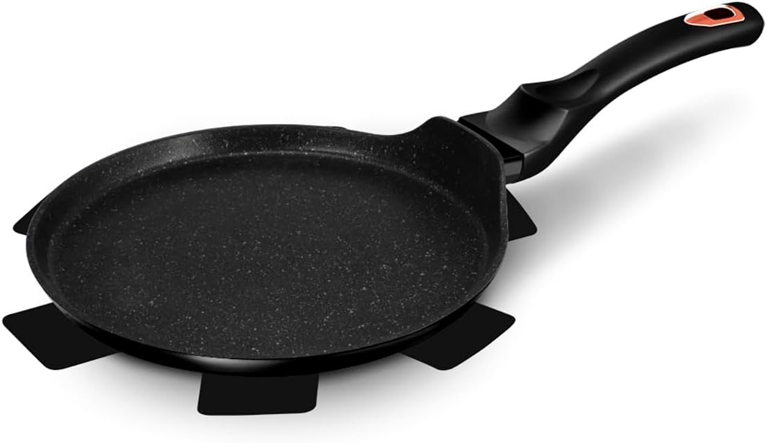 Тиган за палачинки с протектор 25см Black rose collection – изображение-1