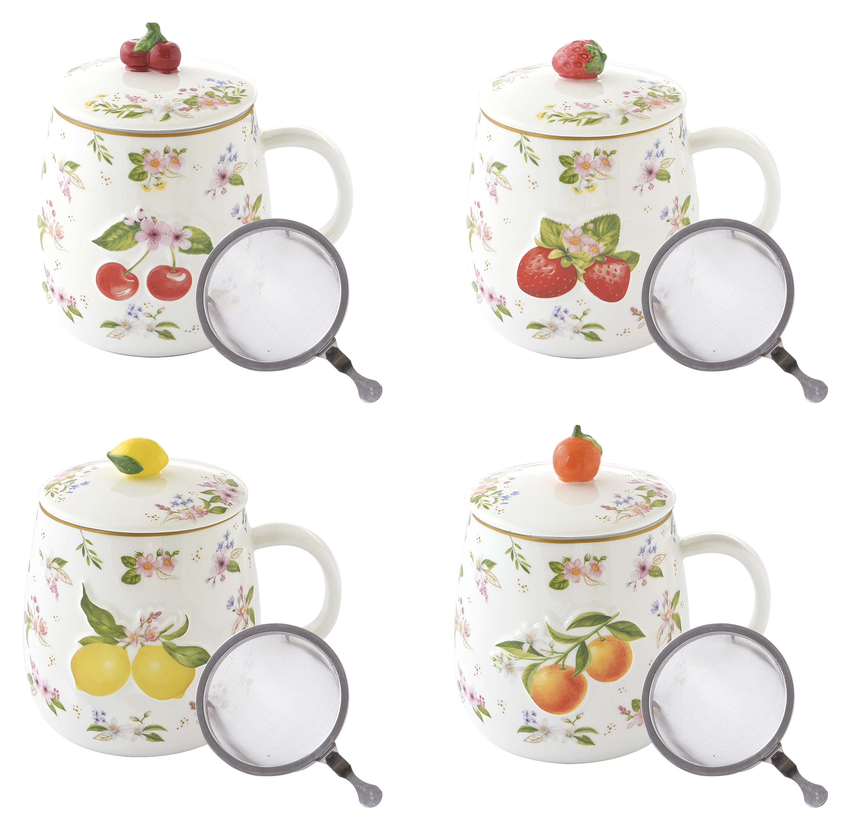 Чаша с инфузер FANCY FRUIT – изображение-1