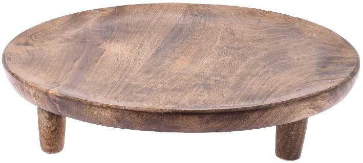 Кръгъл поднос с крачета – изображение-1