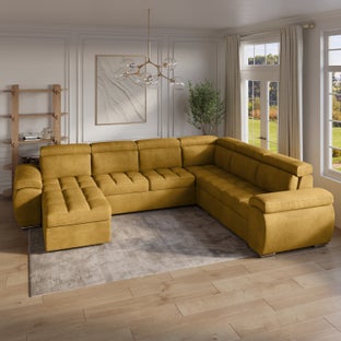 П- образна холна гарнитура Аруба 1 без механизъм - дясна – изображение-1