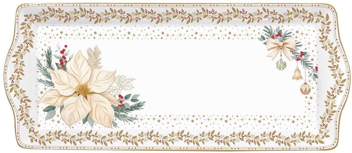 Плато за сервиране WHITE ELEGANCE – изображение-1