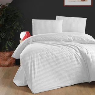 Спален комплект Satin Stripe - KING SIZE – изображение-1