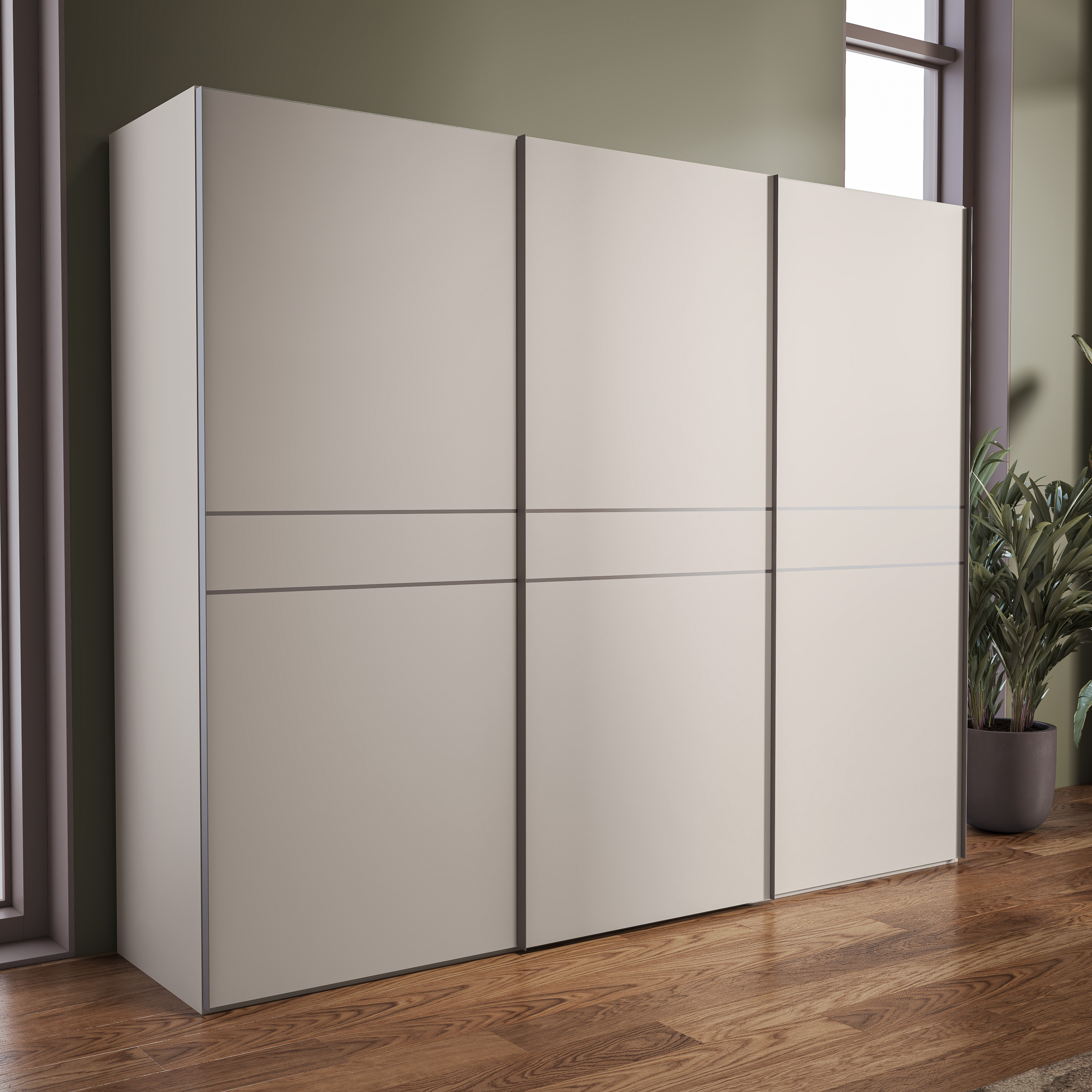 Гардероб с плъзгащи врати Kala ARIA PK281/OP – изображение-1