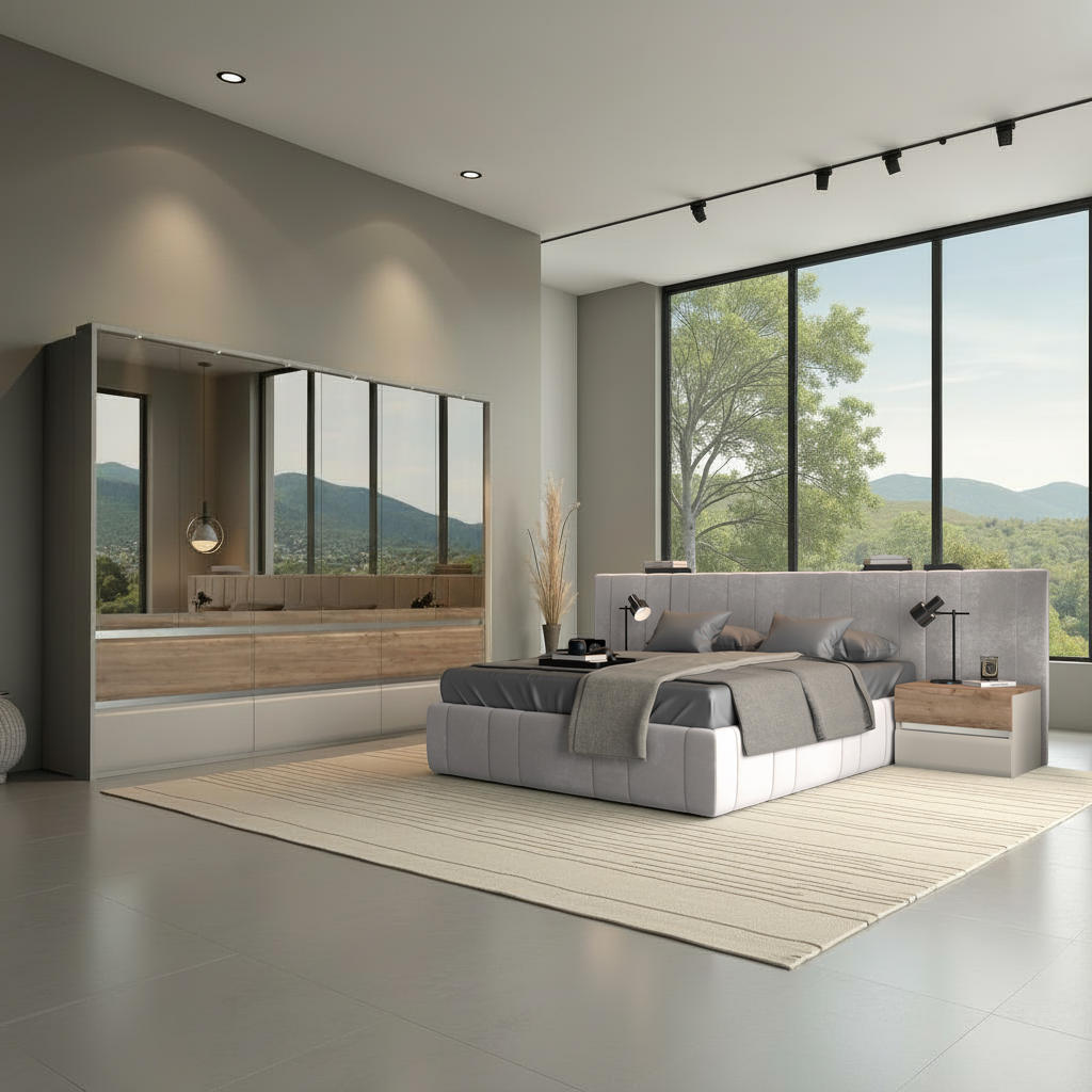 Модулно обзавеждане за спалня Inva – изображение-1