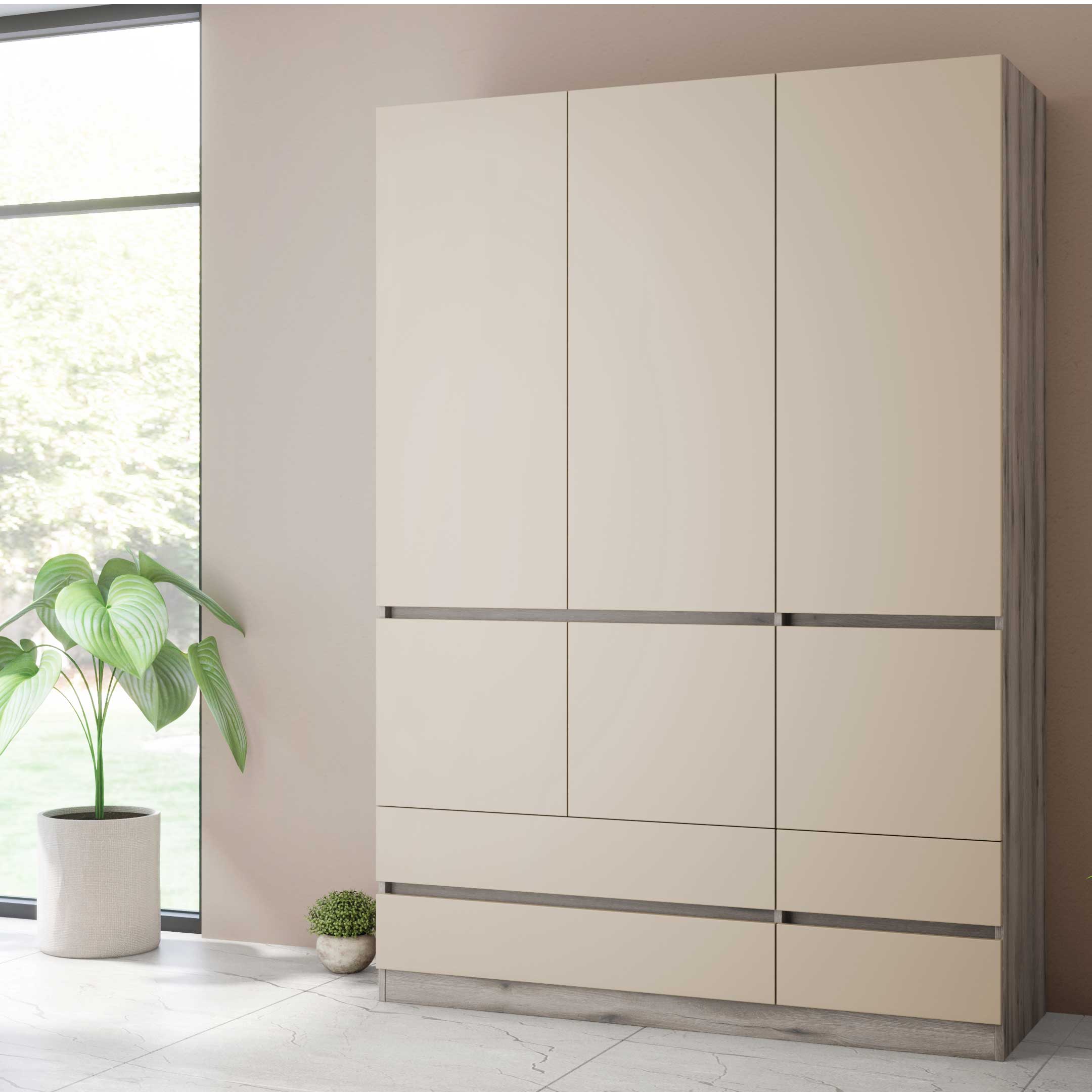 Гардероб MODERATO 3-крил – изображение-1