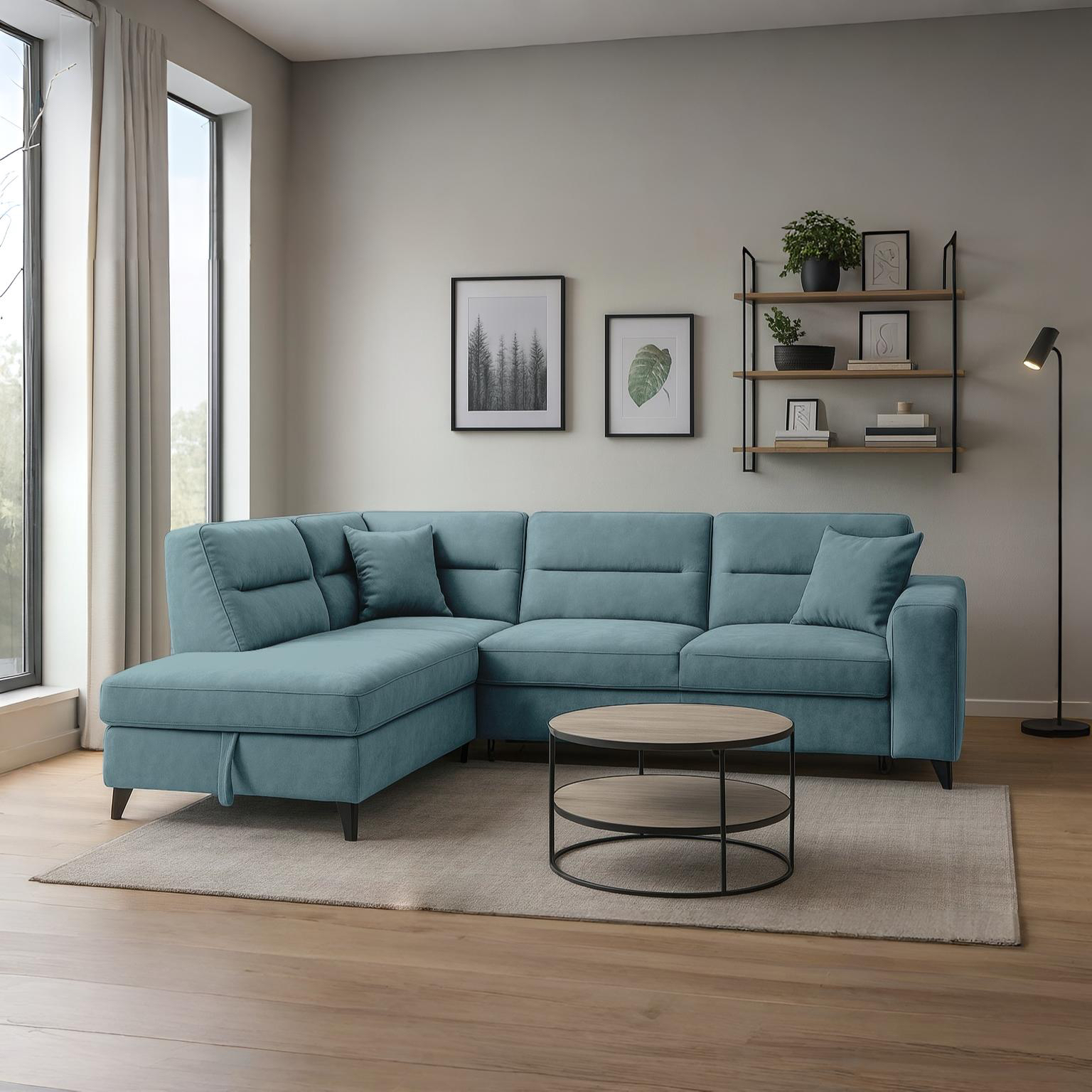 Холна гарнитура Bianca - лява – изображение-1