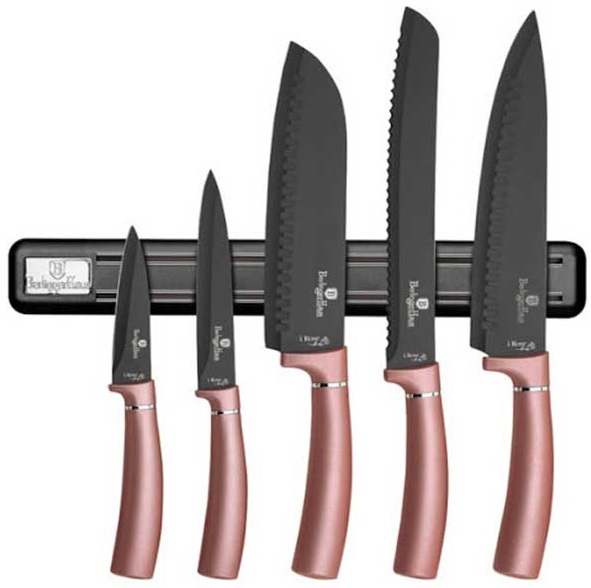 Комплект ножове I-Rose Edition - 6 части – изображение-1