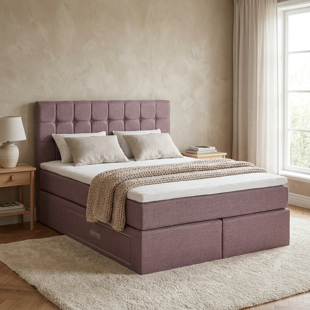 Тип боксспринг легло ASTI 3 160X200 с чекмеджета – изображение-1