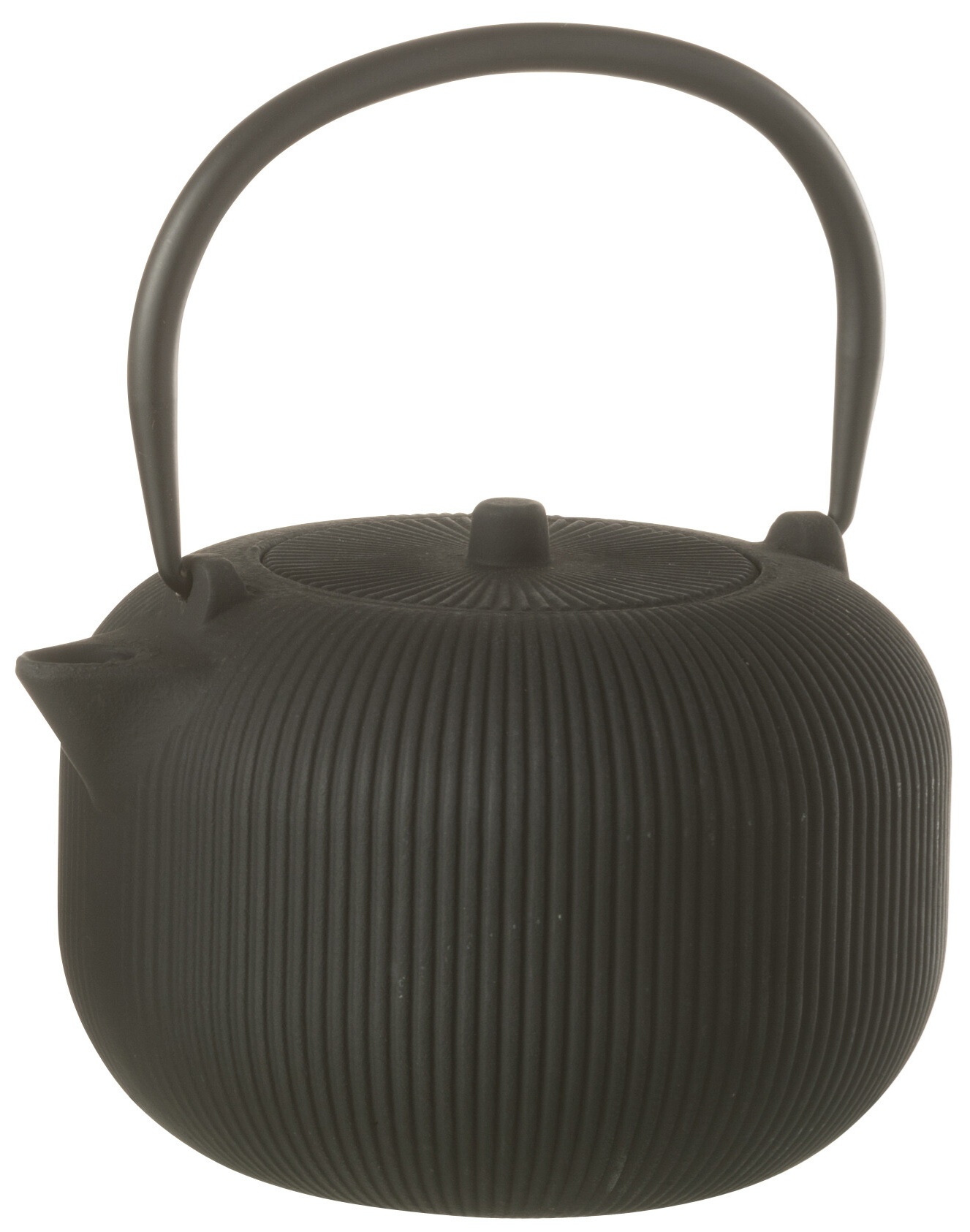 Dzbanek do herbaty metalowy Rustic River czarny 1 L – grafika-1.