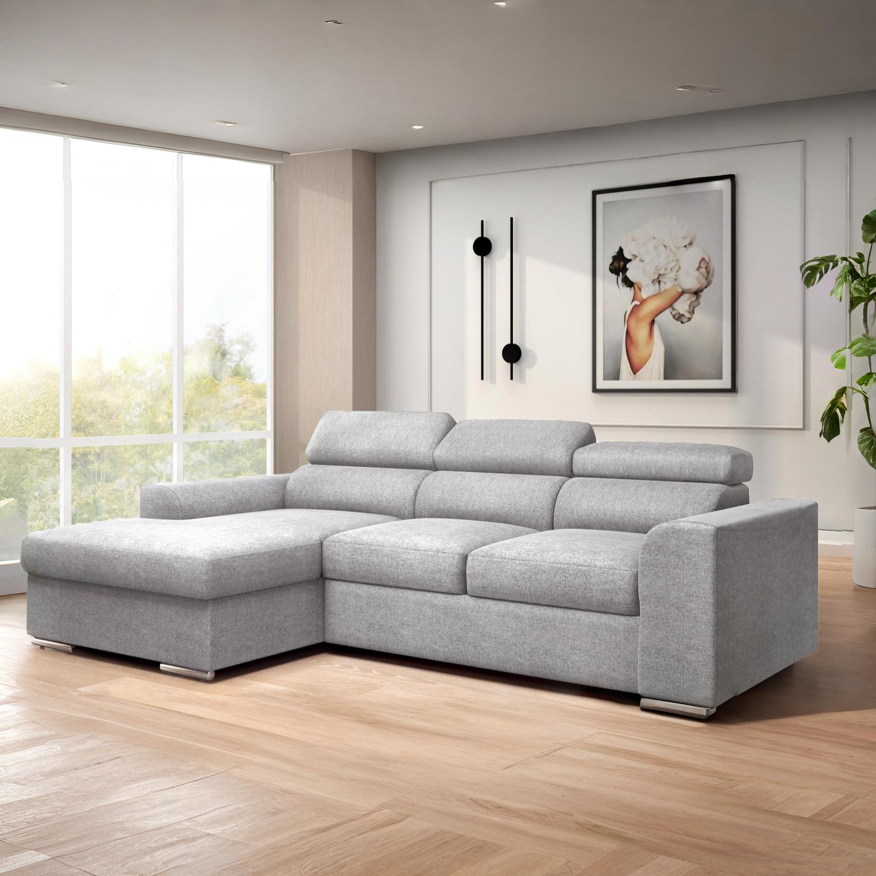 Разтегателен диван Alicante с ракла - ляв – изображение-1