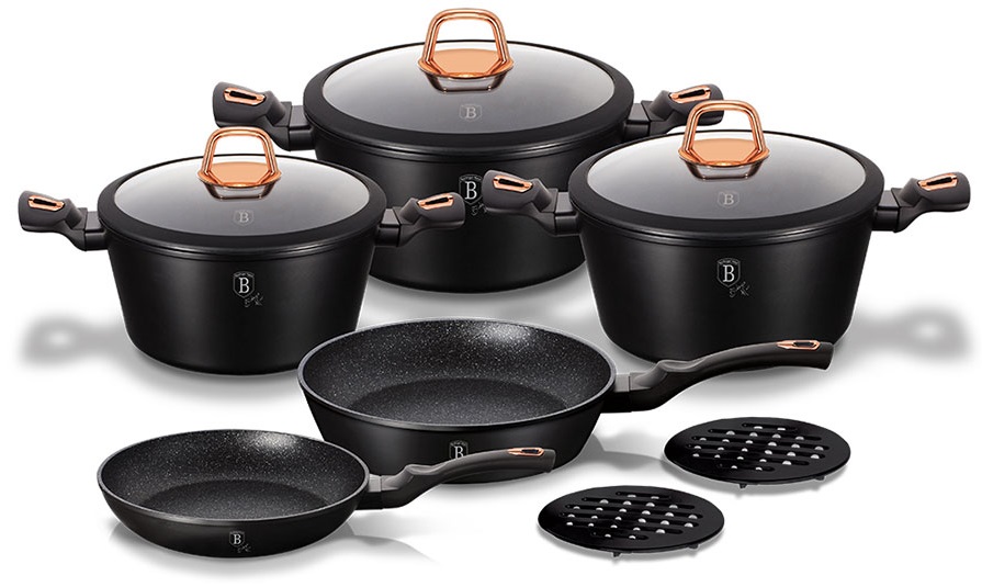 Комплект за готвене Black Rose Collection - 10 части – изображение-1