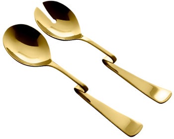 Комплект за салата CARMIL 18/10 GOLD – изображение-1