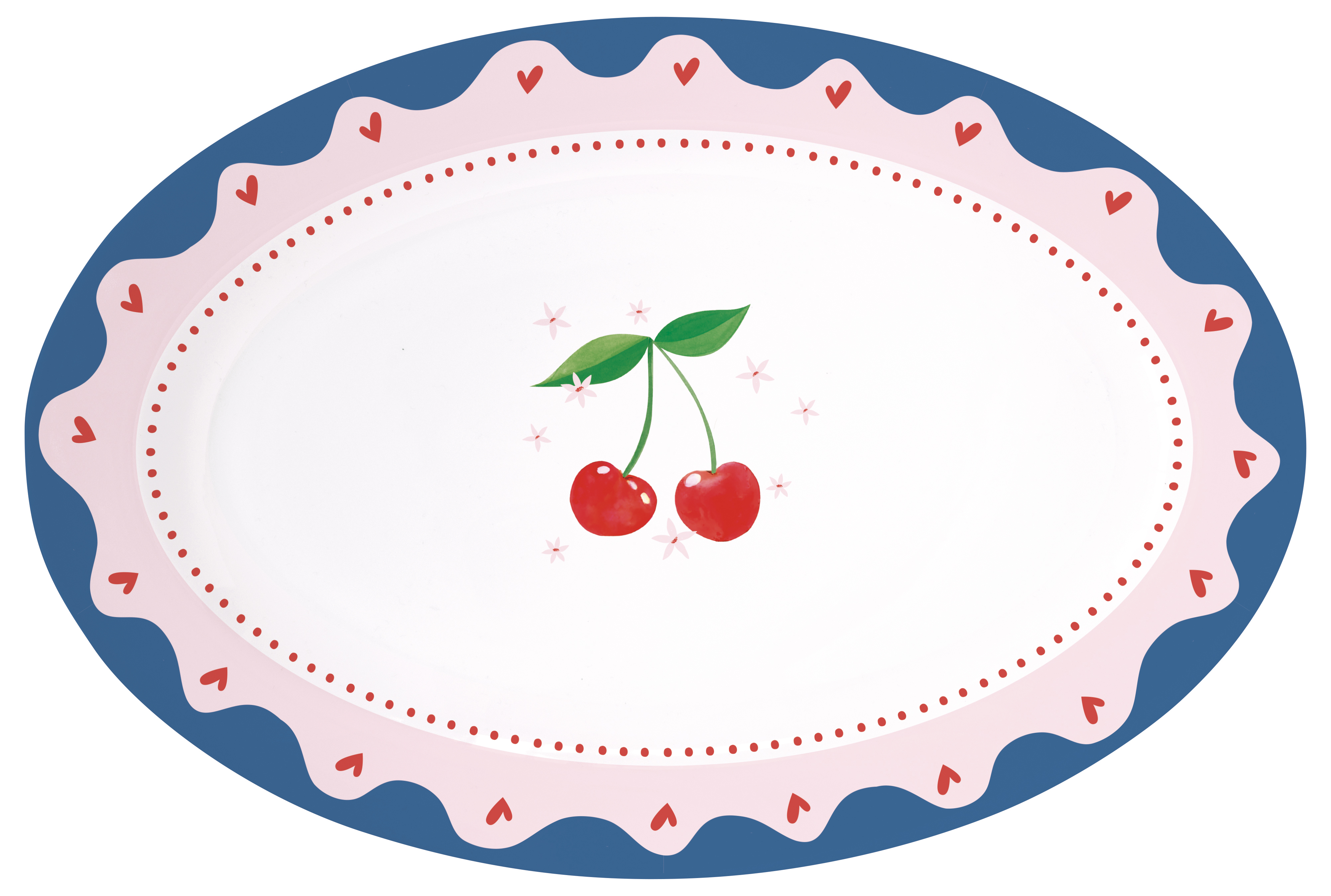 Овално плато FRUIT MANIA – изображение-1