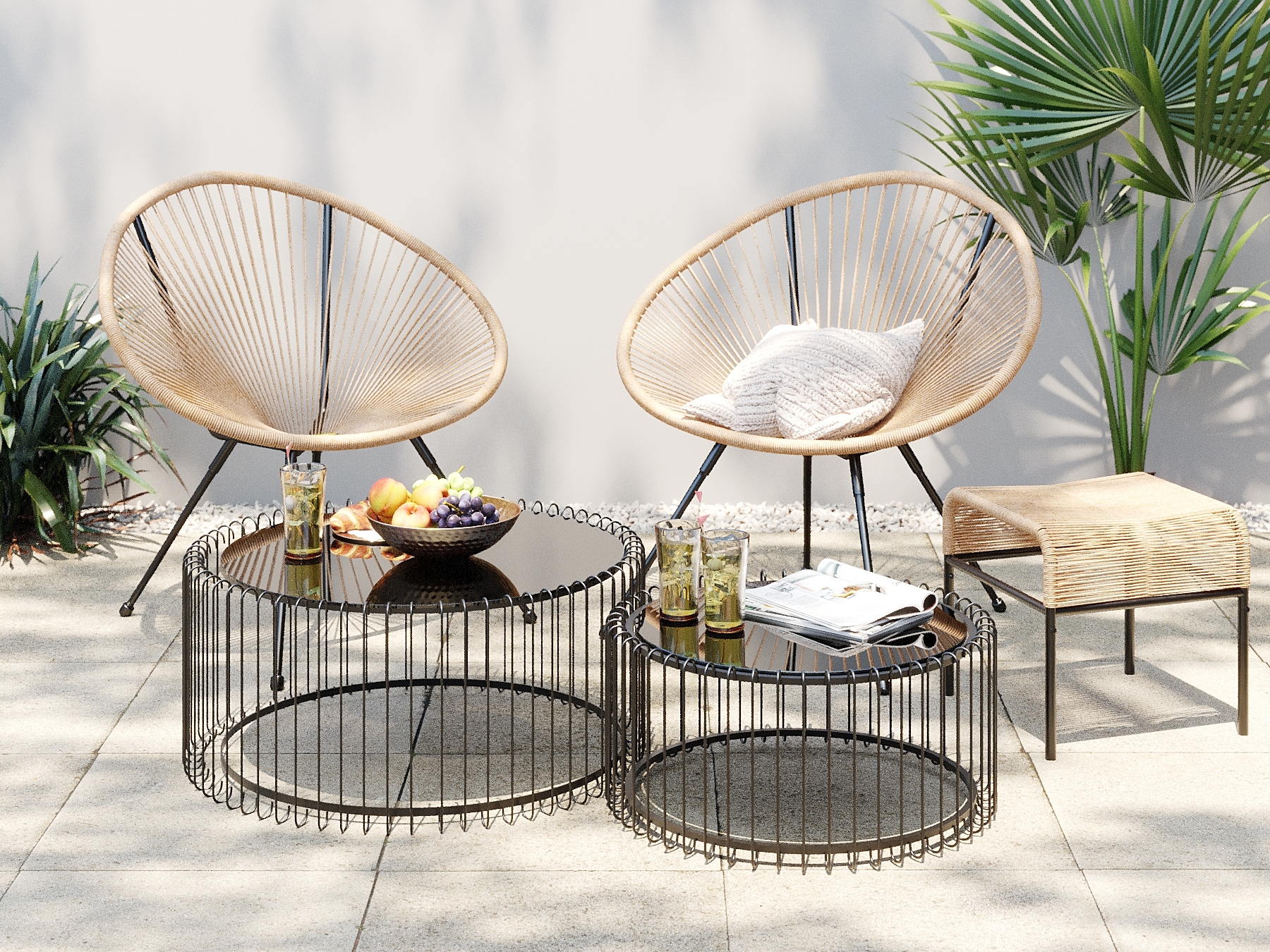 Градински столове.