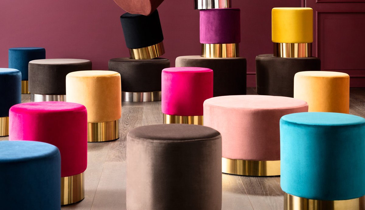 Sittpuffar och Pallar.