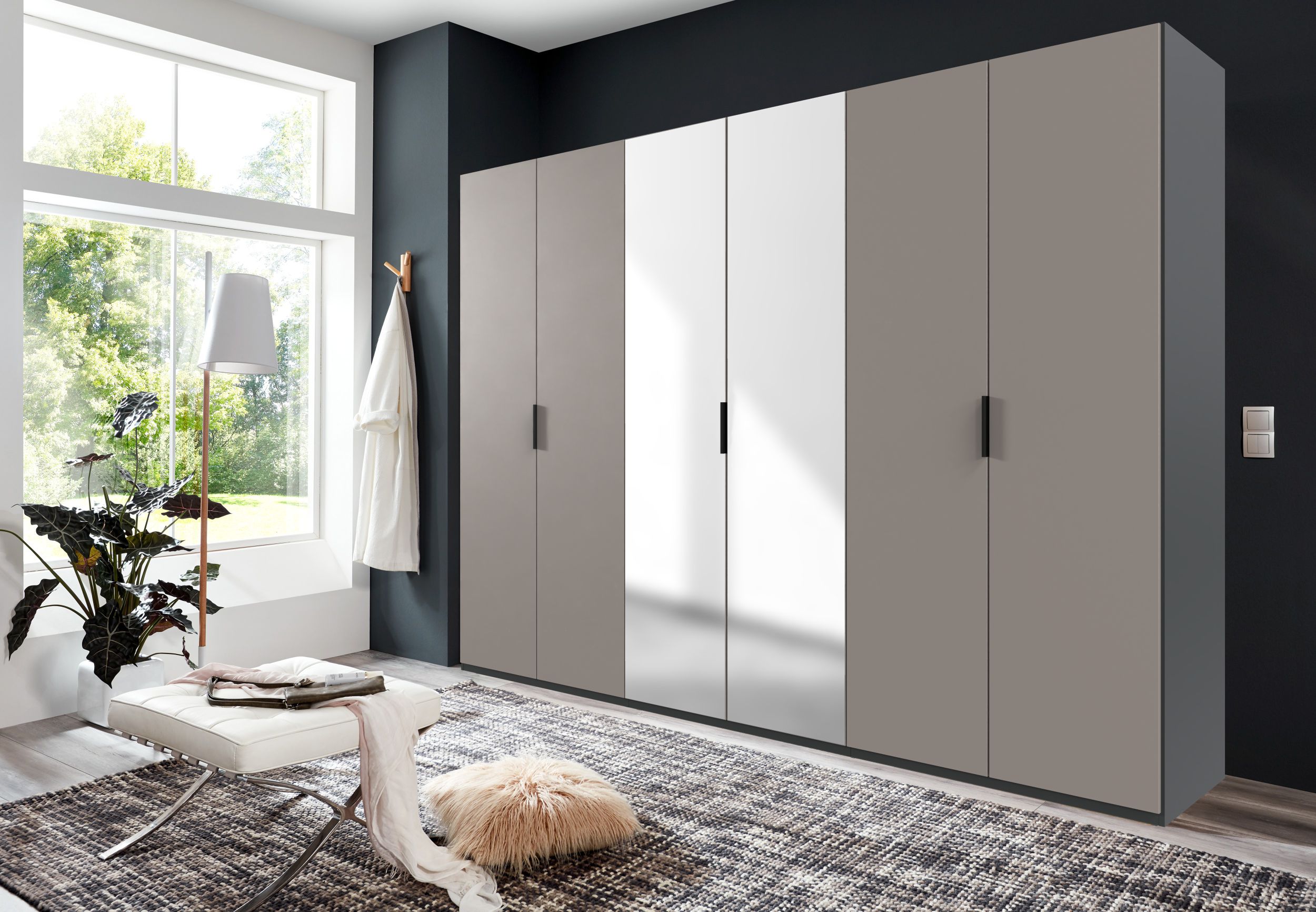 Гардероб OXFORD G38175 с огледало – изображение-1