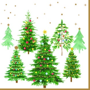 Салфетки Festive Trees – изображение-1