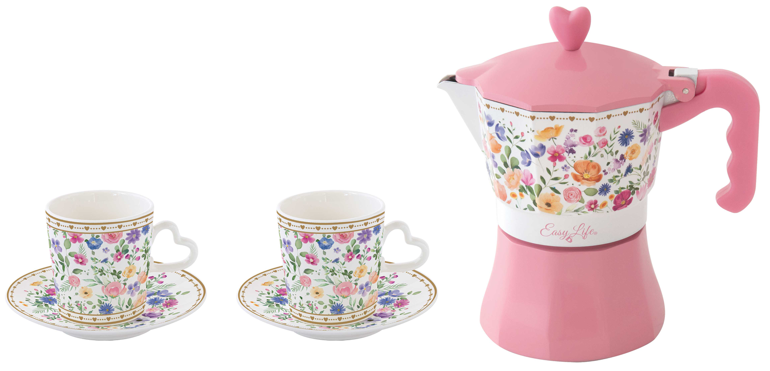 Кафеварка и чаши с чинийки MON AMOUR – изображение-1