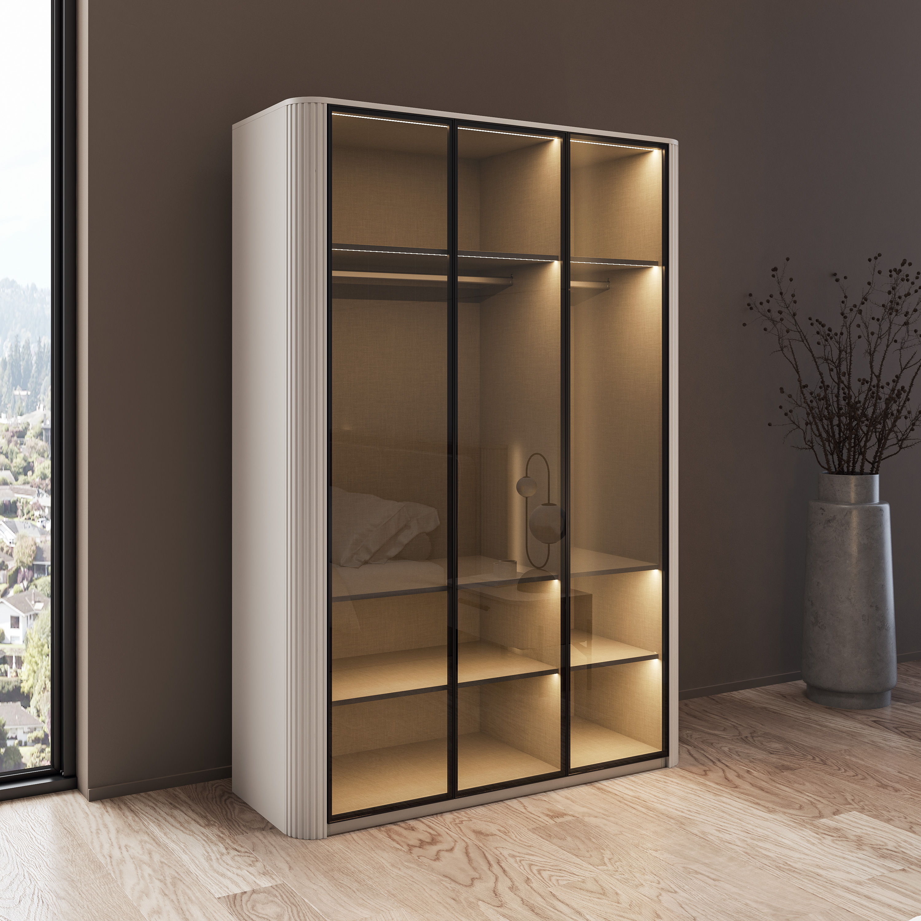 Гардероб P3-3AL Round – изображение-1