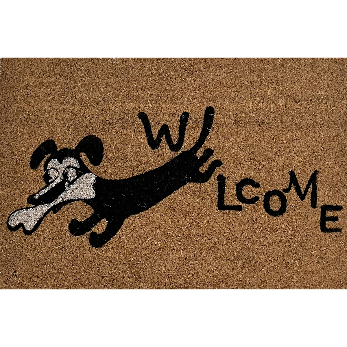 Изтривалка кокос Welcome dog 40х60 – изображение-1