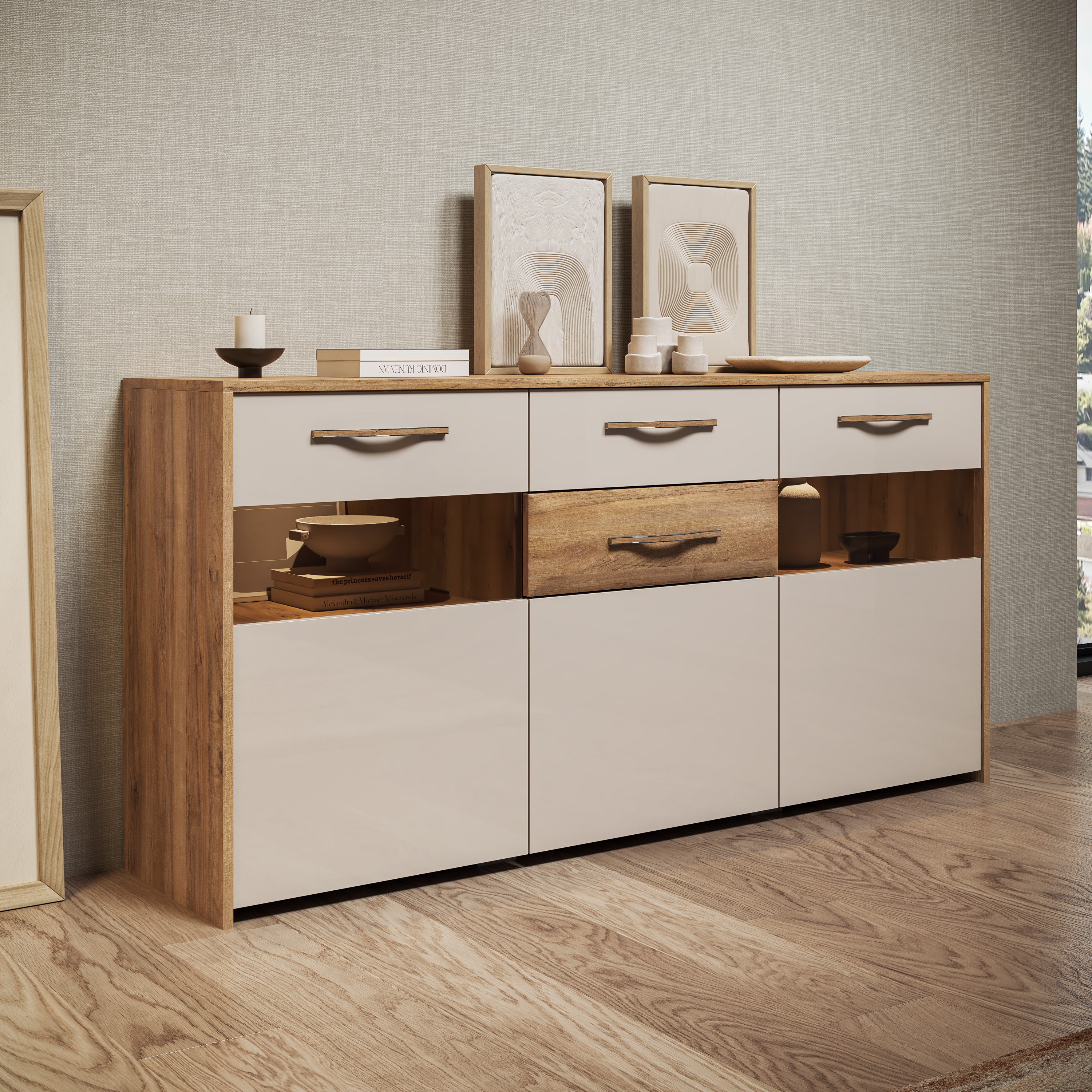 Комод Galea K172-3KS2F/GL – изображение-1