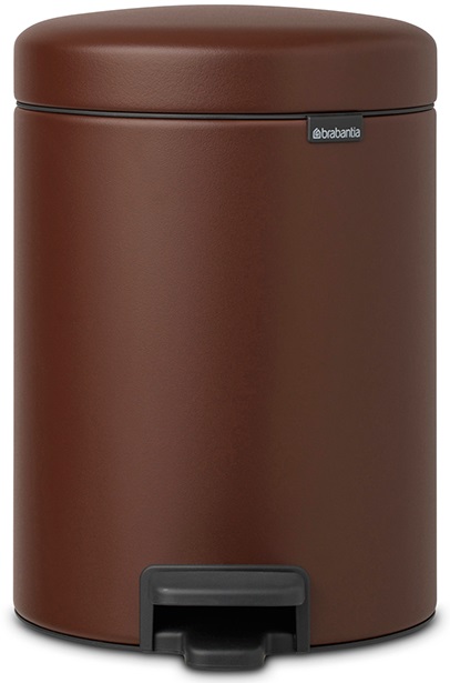 Кош за отпадъци 12л NewIcon Mineral Cosy Brown – изображение-1