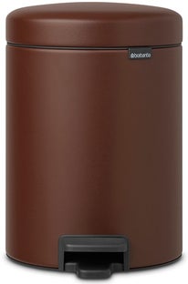 Кош за отпадъци 12л NewIcon Mineral Cosy Brown – изображение-1