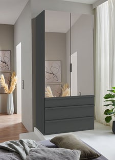 Гардероб OXFORD G38179 с огледало – изображение-1