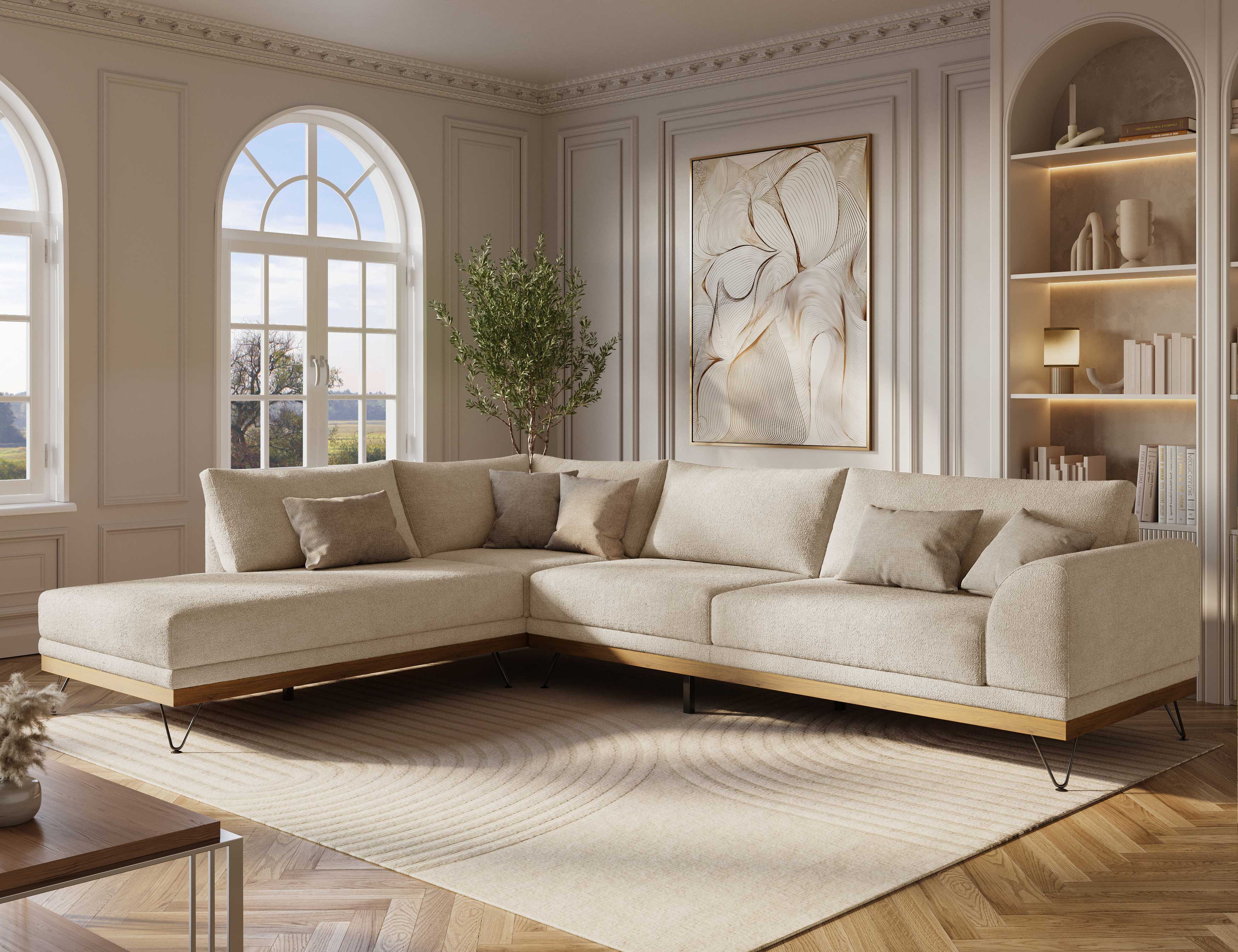 Холна гарнитура Reneta - лява – изображение-1