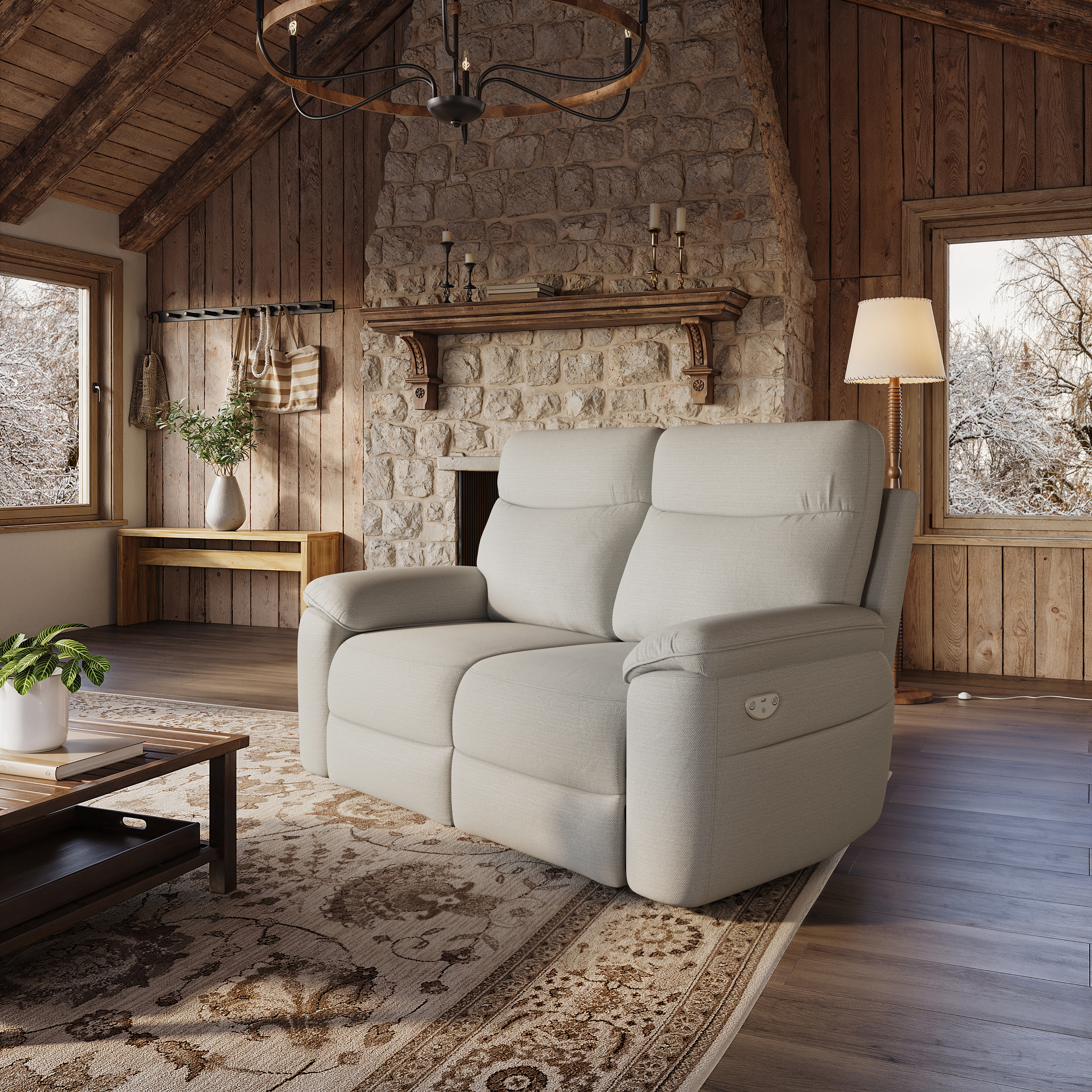 Диван двойка Болтън с ръчен релакс механизъм Болтън 2-ММ – изображение-1