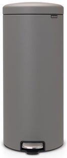 Кош за отпадъци 30л NewIcon, Mineral Concrete Grey – изображение-1