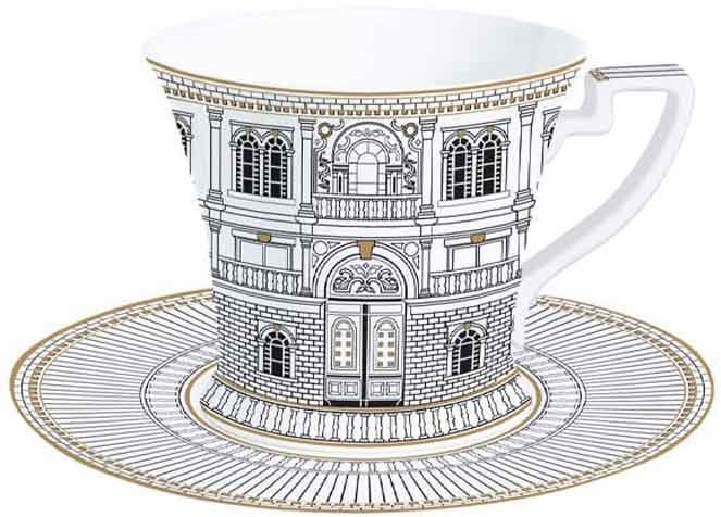 Чаша за топли напитки с чинийка PALAZZO – изображение-1