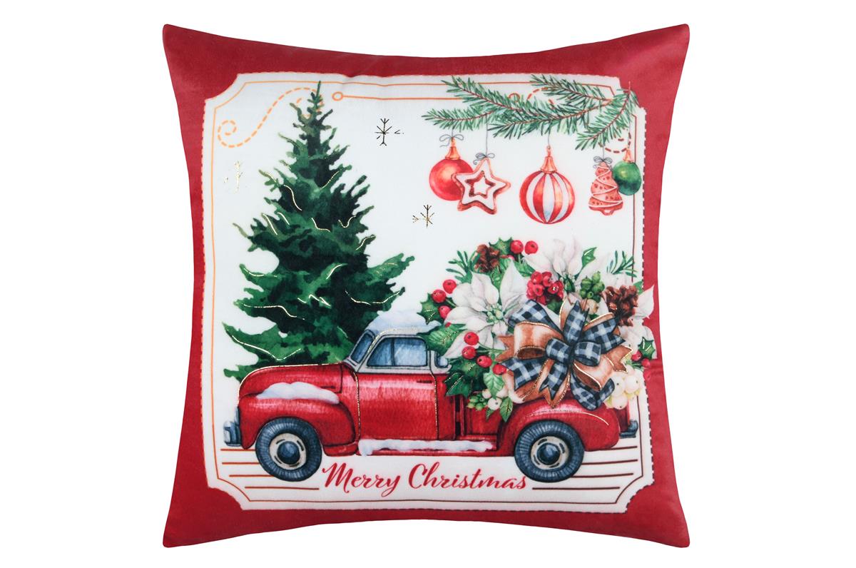 Декоративна коледна възглавница CHRISTMAS 45х45см – изображение-1