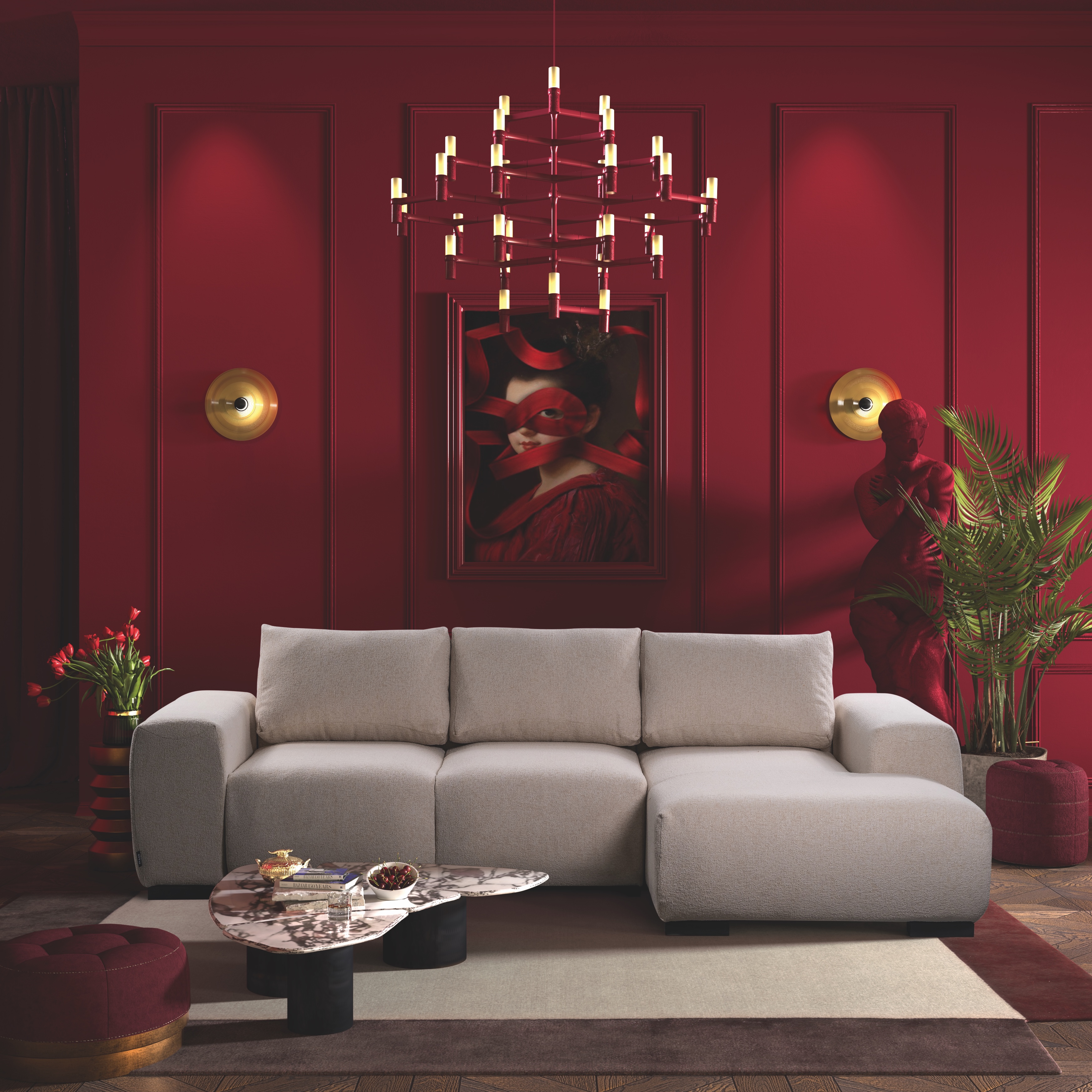 Холна гарнитура Zita - дясна – изображение-1