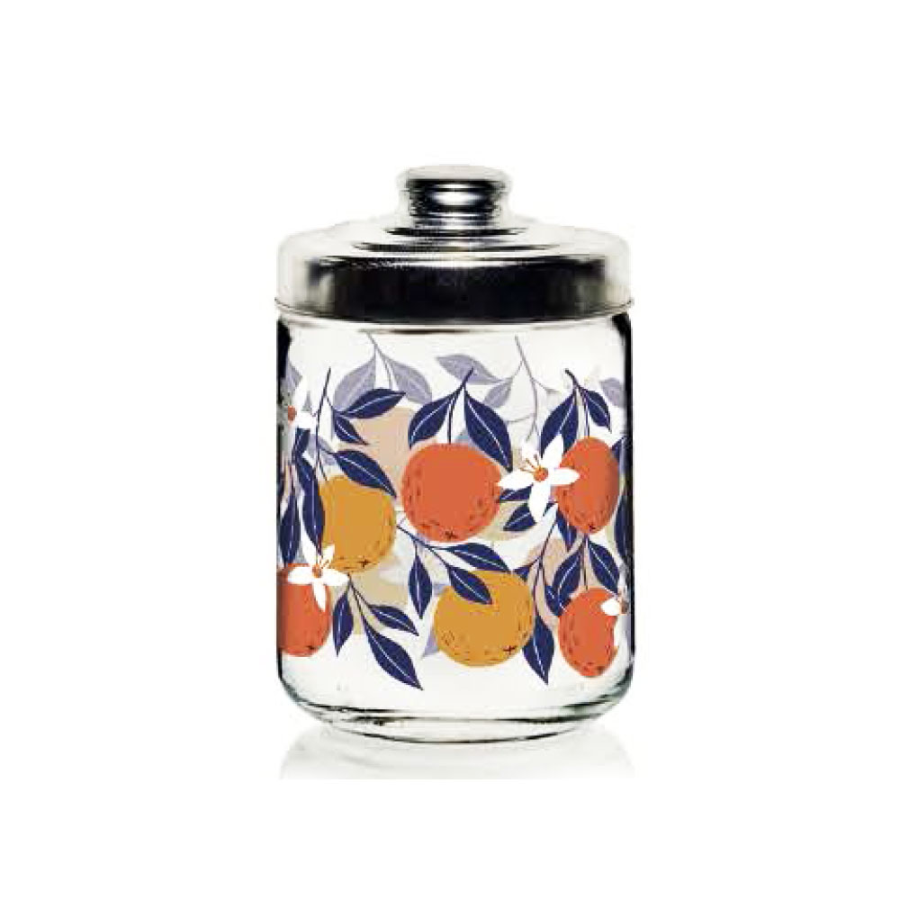 Буркан с капак POP ORANGE – изображение-1