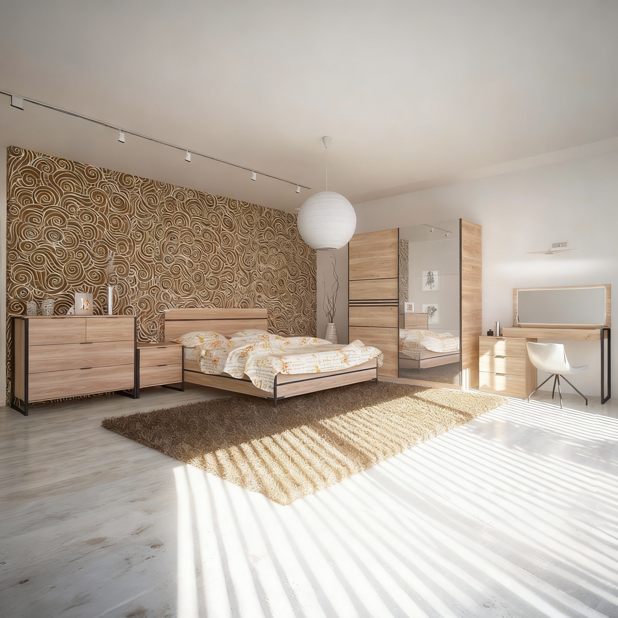 Модулно обзавеждане за спалня BROOKLYN 4 – изображение-1